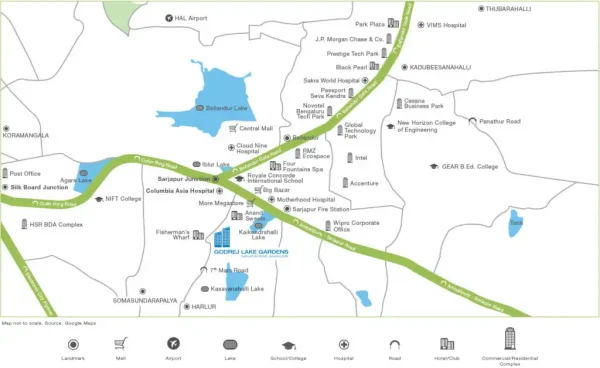 godrej-lake-gardens-location-map